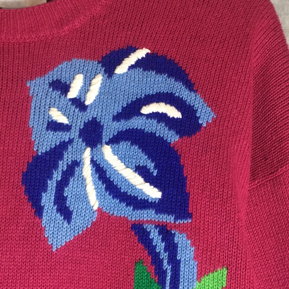 SUBURBAN Abstract Tropical Design Wearable Art Extra Long Line Substantial Piece - Picture 9 of 16